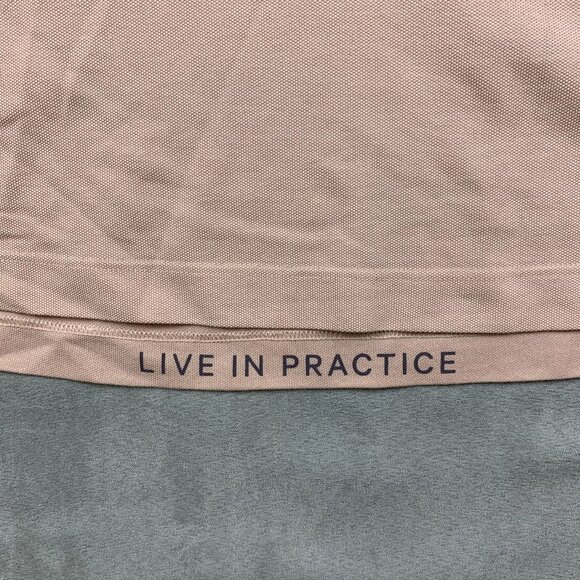 Lululemon Mens Shirt XL Light Pink Pima Cotton Short-Sleeve Polo Performance - Picture 3 of 7